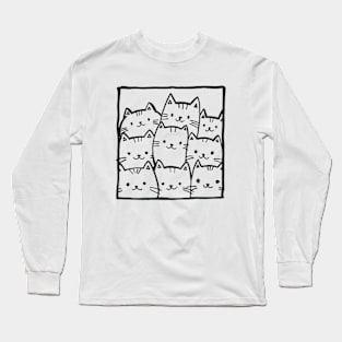 Kitty Selfie Long Sleeve T-Shirt